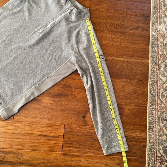 Merrell Sweater Mens Small Grey Sweatshirt Thermal Waffle Base Layer Adult - Picture 8 of 9